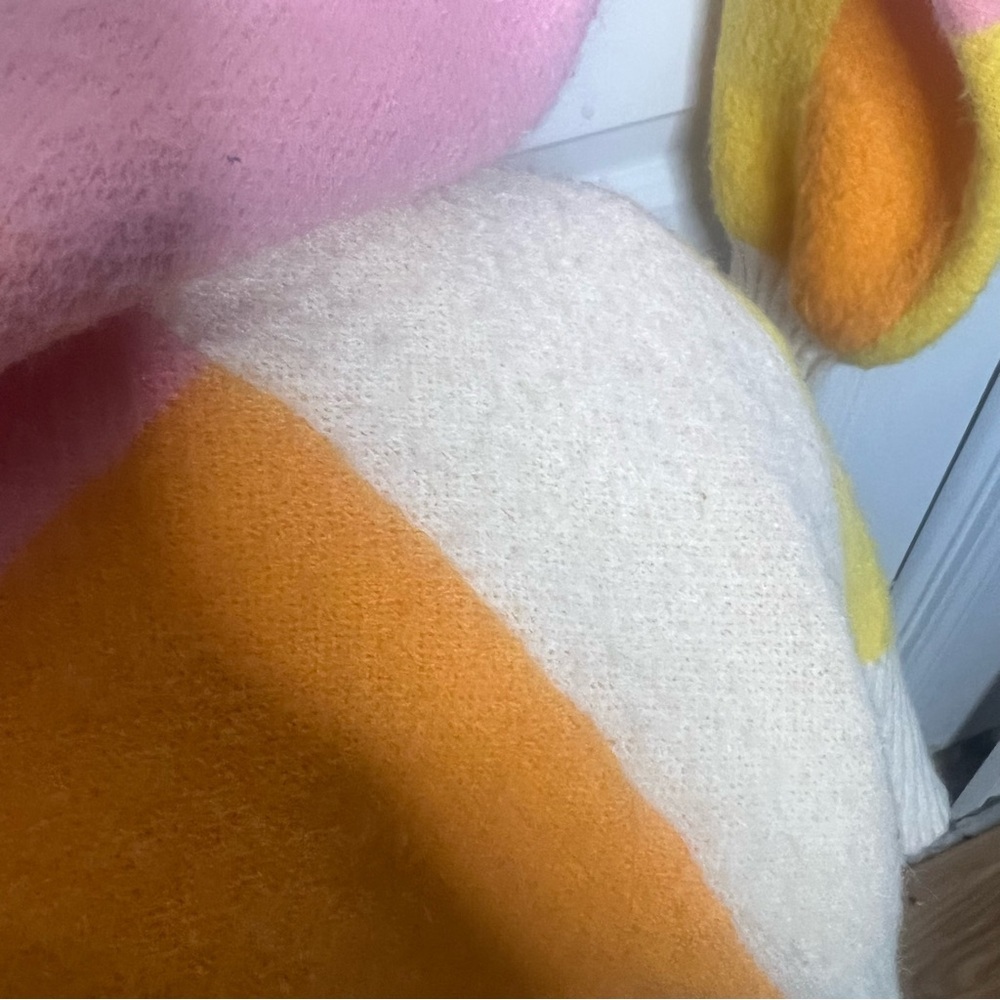 Amadi Colorblock Cardigan | Size M | Longline Knit | Cozy Statement Piece - Picture 5 of 8